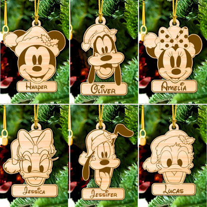 Personalized Mickey Mouse Christmas Balls